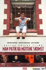 Man patīk, ka meitene skumst plakāts